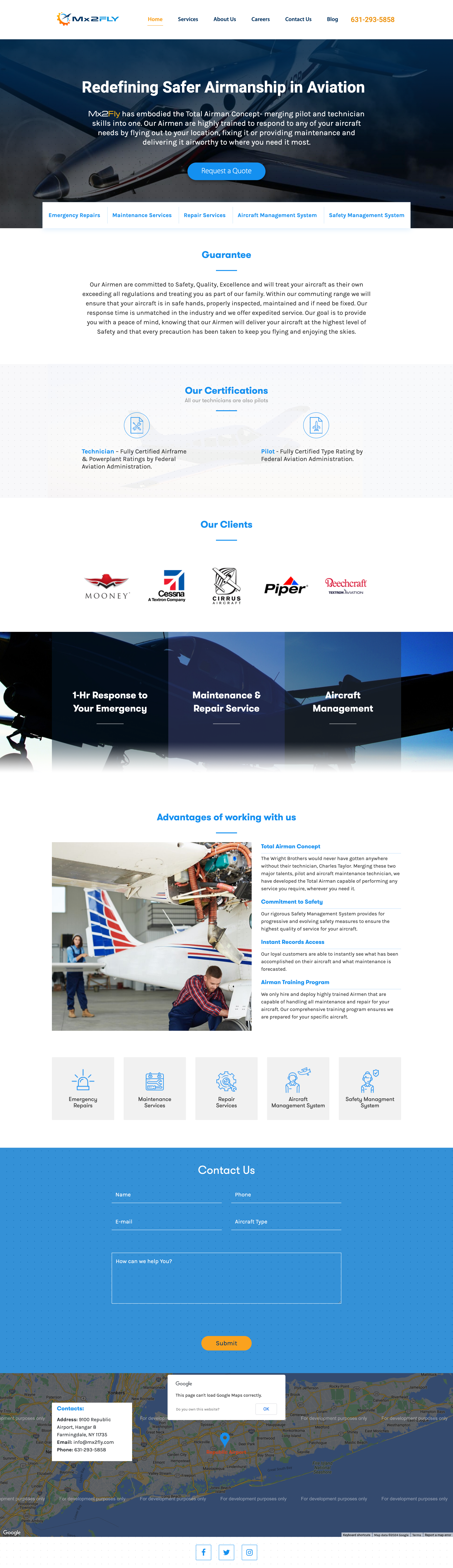 FireShot Capture 100 - Emergency Aircraft Repairs & Maintenance Services - mx2fly.com